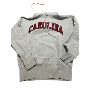 VTG Majestic Carolina Hoodie – Gray – USC Gamecocks - No Size Tag (Fits L/XL)